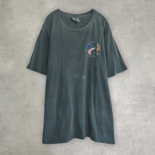 《XXL》 Alvin's lsland Collection アルビンズアイランドコレクション フィッシュ柄 Tシャツ