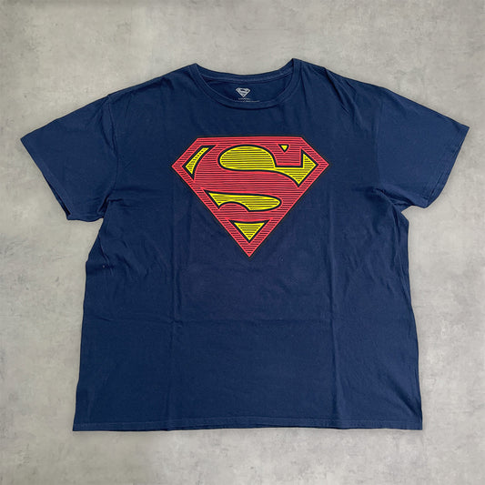 《2XL》SUPERMAN スーパーマン プリントＴシャツ