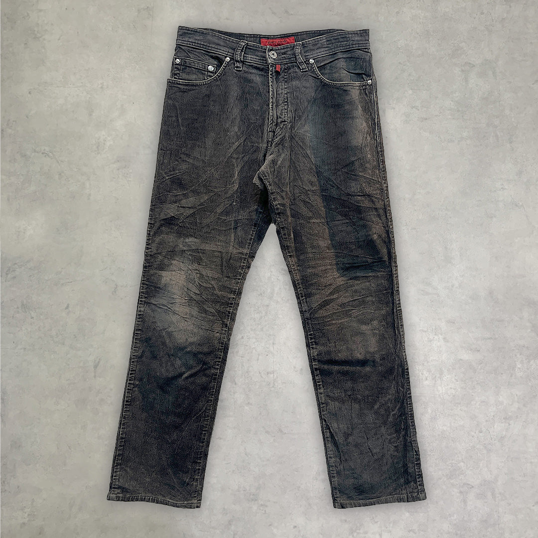 pierre cardin JEANS ピエールカルダン コーデュロイ テーパード パンツ