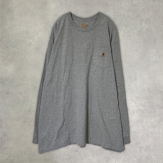 《3XL》carhart カーハート ビッグサイズ 長袖 Tシャツ