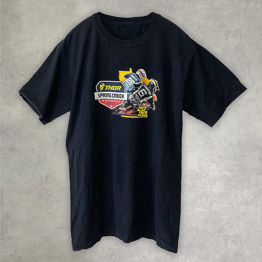 レーシング バイク SPRING CREEK Tシャツ