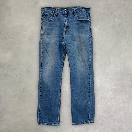 《36×32》 LEVI'S リーバイス 505 ジップフライ テーパード デニムパンツ