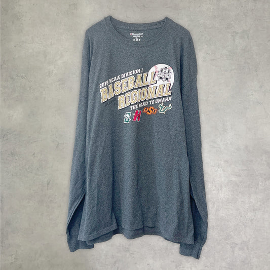 《XL》 Champion チャンピオン カレッジ ロンT Tシャツ