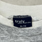 《XL》truly トゥルーリー スウェット トレーナー