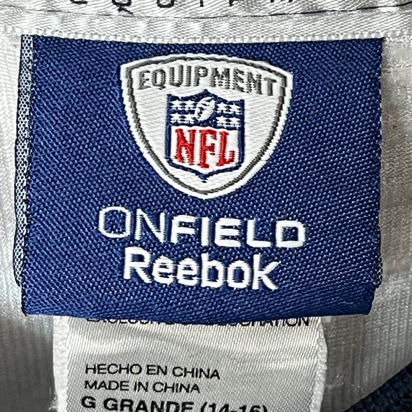 《L》Reebok リーボック NFL  ゲームシャツ