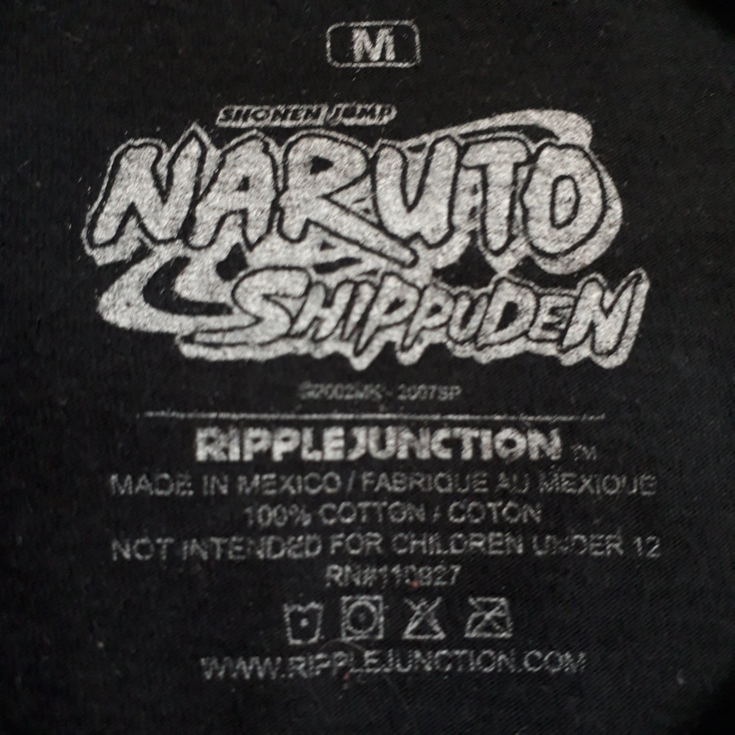 《M》NARUTO ナルト ナルト疾風伝 Ｔシャツ