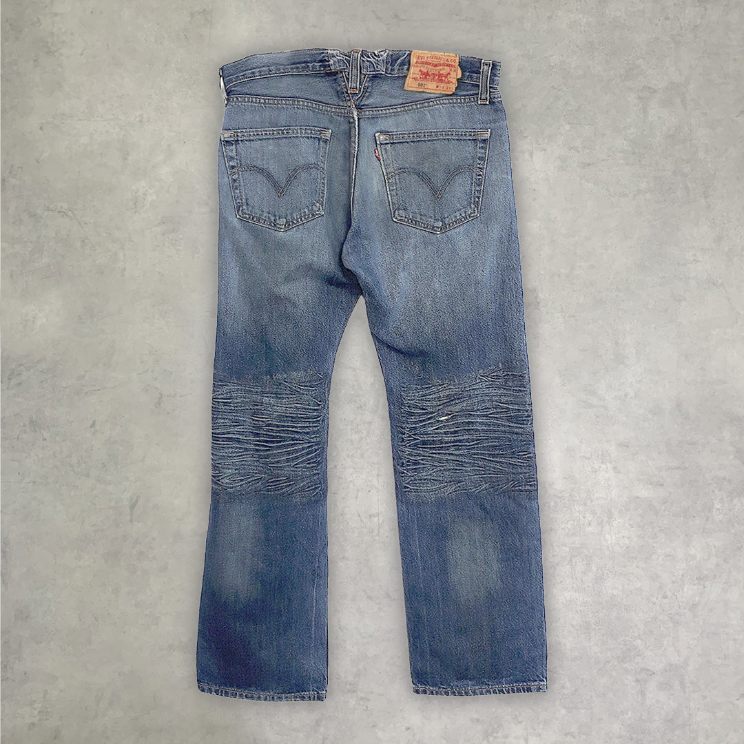 《34×32》 LEVI'S リーバイス 501 ボタンフライ ワイドパンツ デニムパンツ