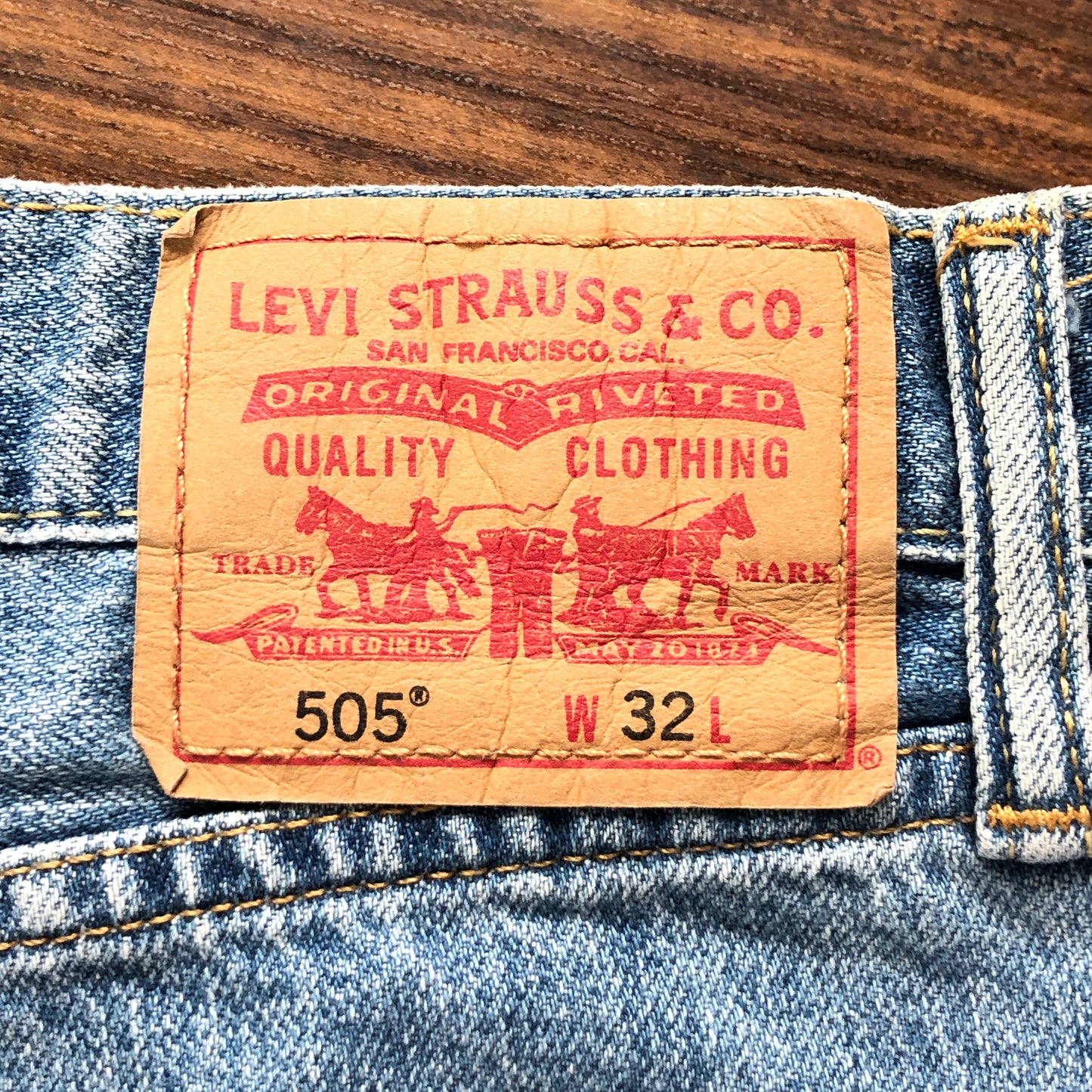 《32》LEVI’S リーバイス 505 デニム ハーフパンツ