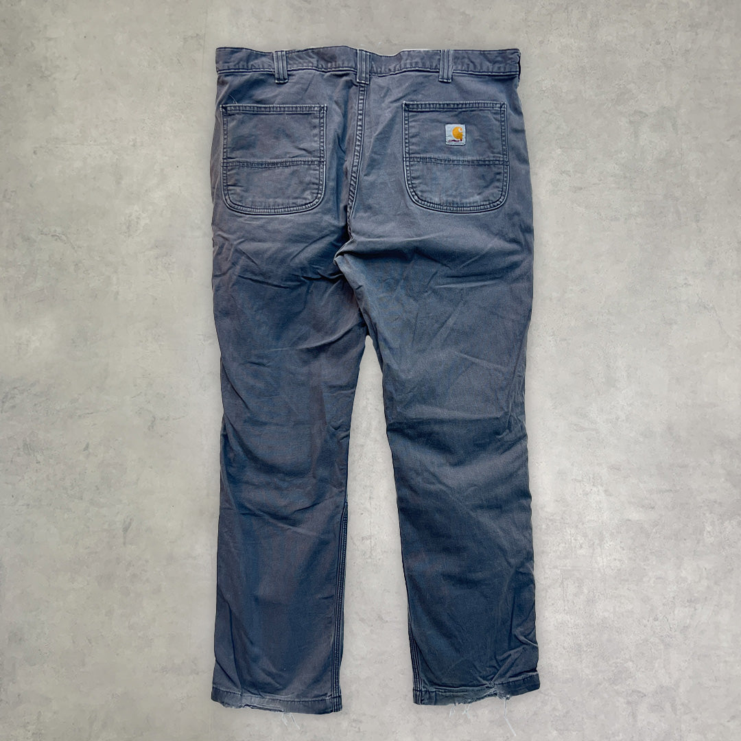 《38×30》 carhartt カーハート ストレート デニムパンツ ワークパンツ