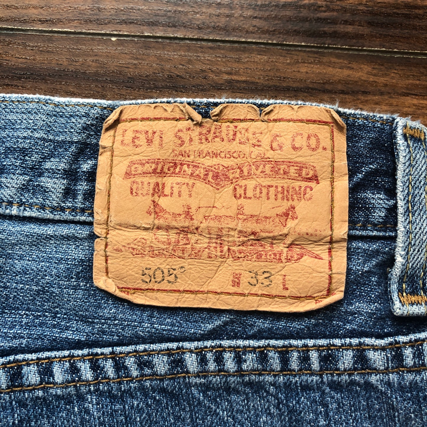 《33》LEVI’S リーバイス 505 デニム ハーフパンツ