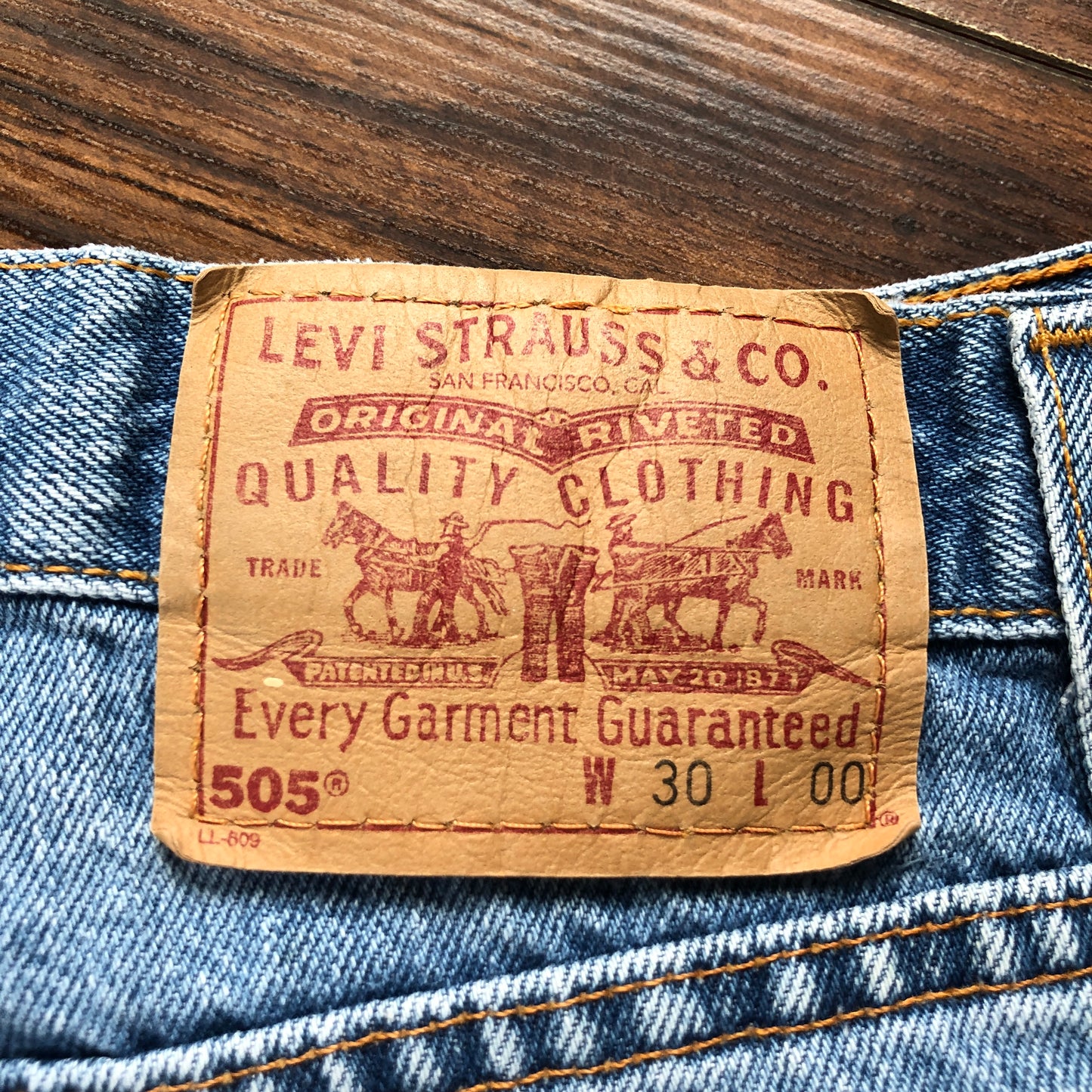 《30》LEVI’S リーバイス 505 デニム ハーフパンツ