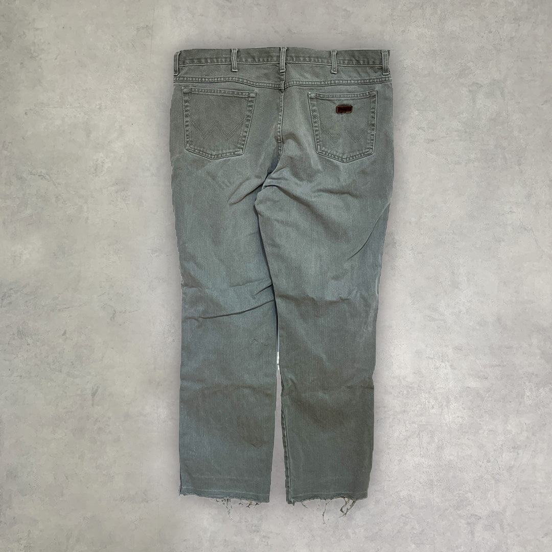 《42×34》Wrangler ラングラー ビッグサイズ ワイド デニム