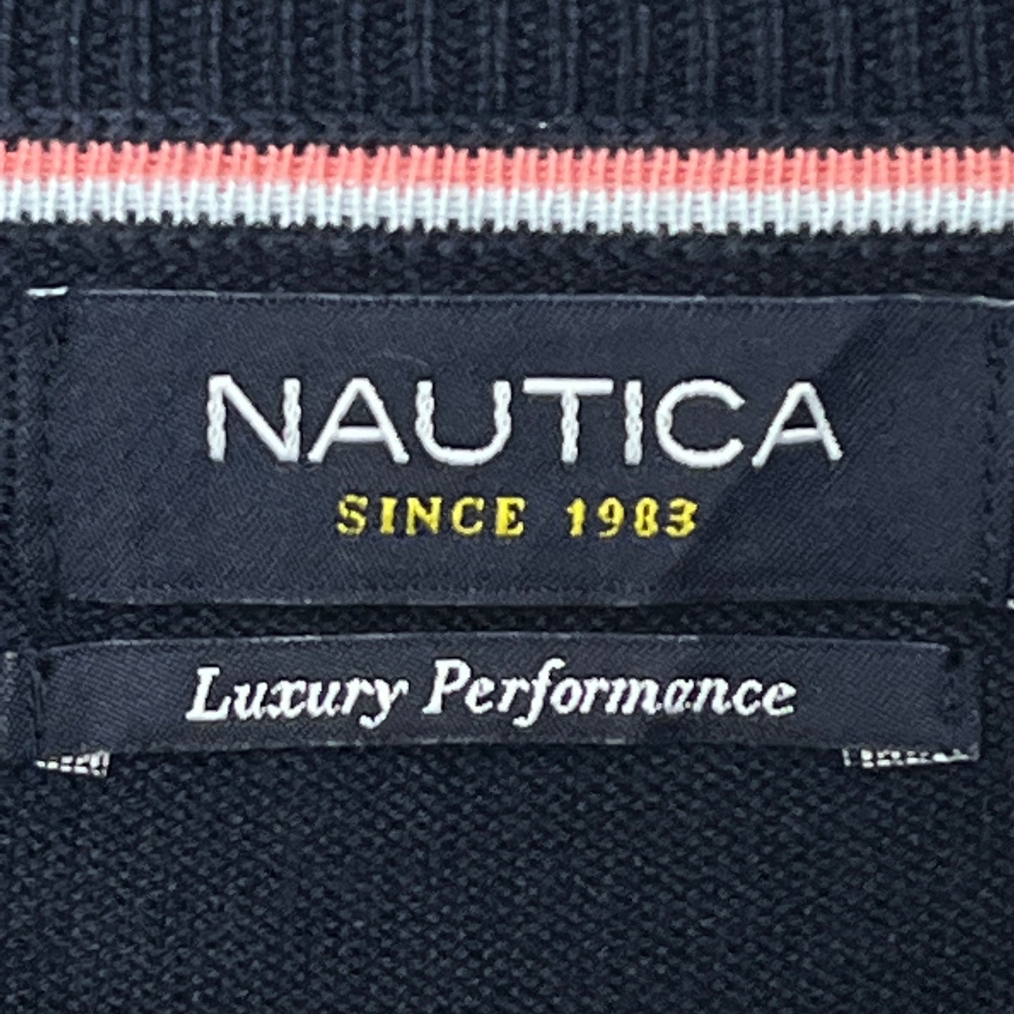 《M》NAUTICA ノーティカ Vネックニット セーター