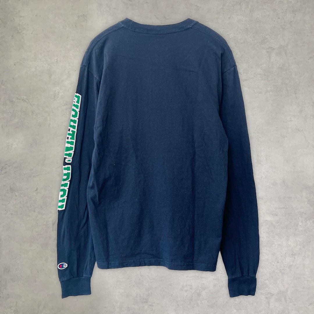 《M》Champion チャンピオン カレッジ ロンT Tシャツ