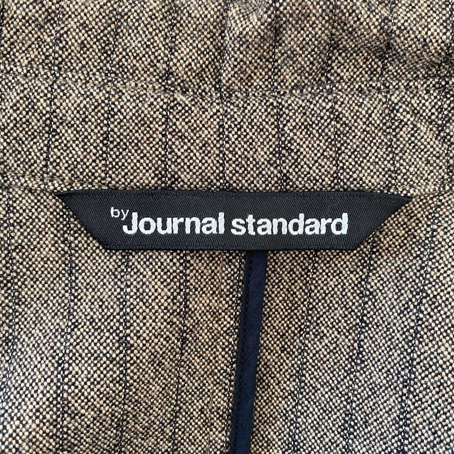 《L》Journal standard ジャーナルスタンダード ステンカラーコート アウター ストライプ