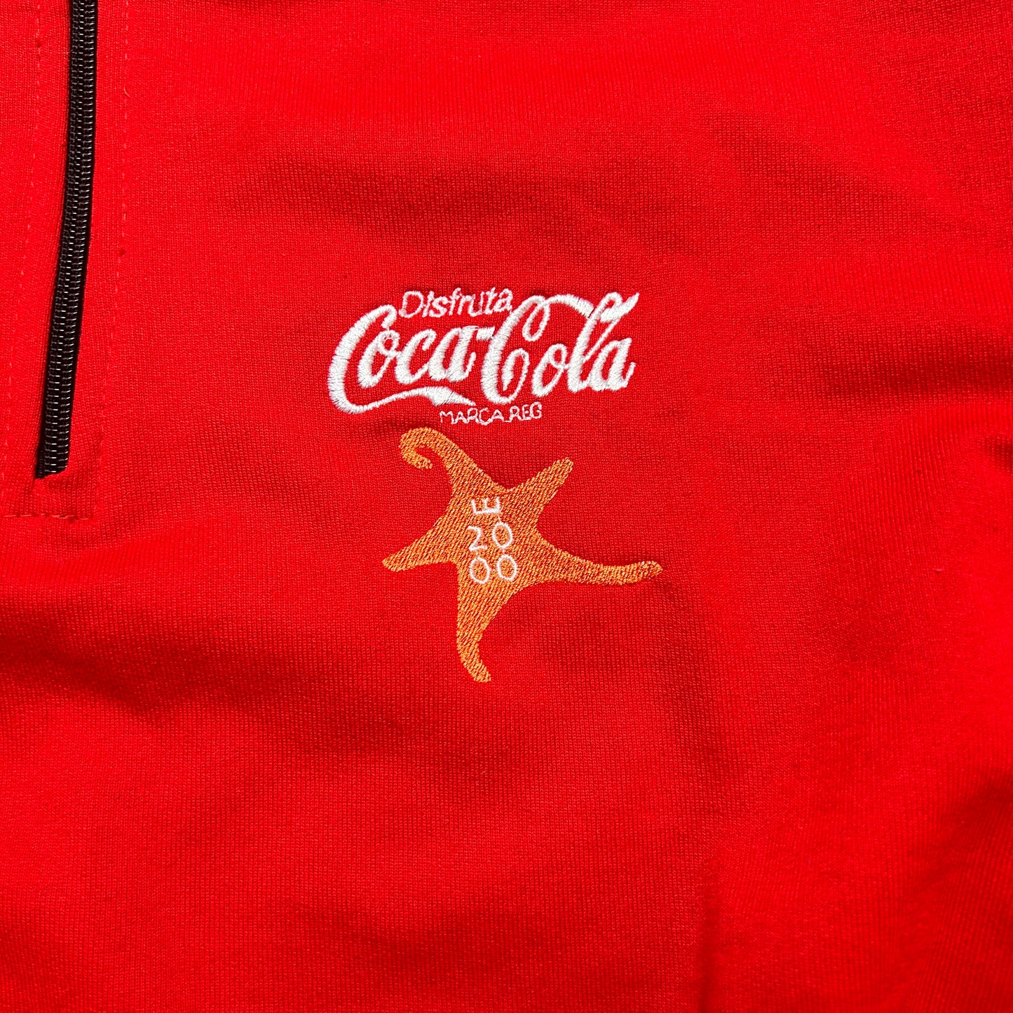 《XL》INDUBAG コカコーラ Coca-Cola ハーフジップ トレーナー スウェット