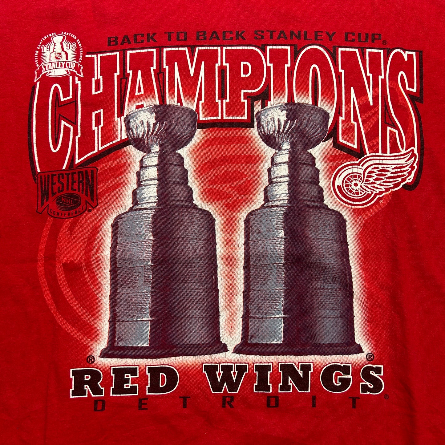 《M》Lee リー プリントTシャツ RED WINGS レッドウィング