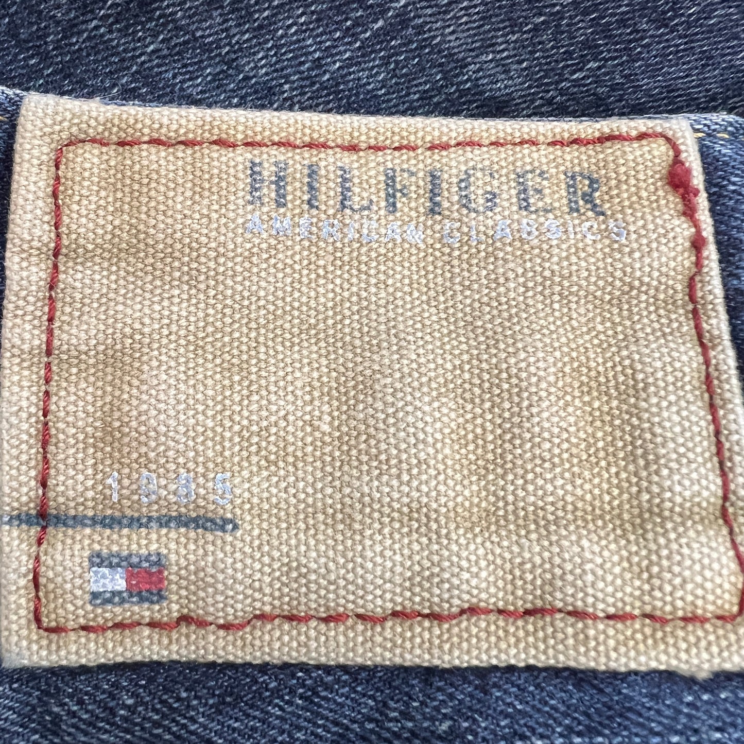 《34×32》 TOMMY HILFIGER トミーヒルフィガー ストレート デニムパンツ