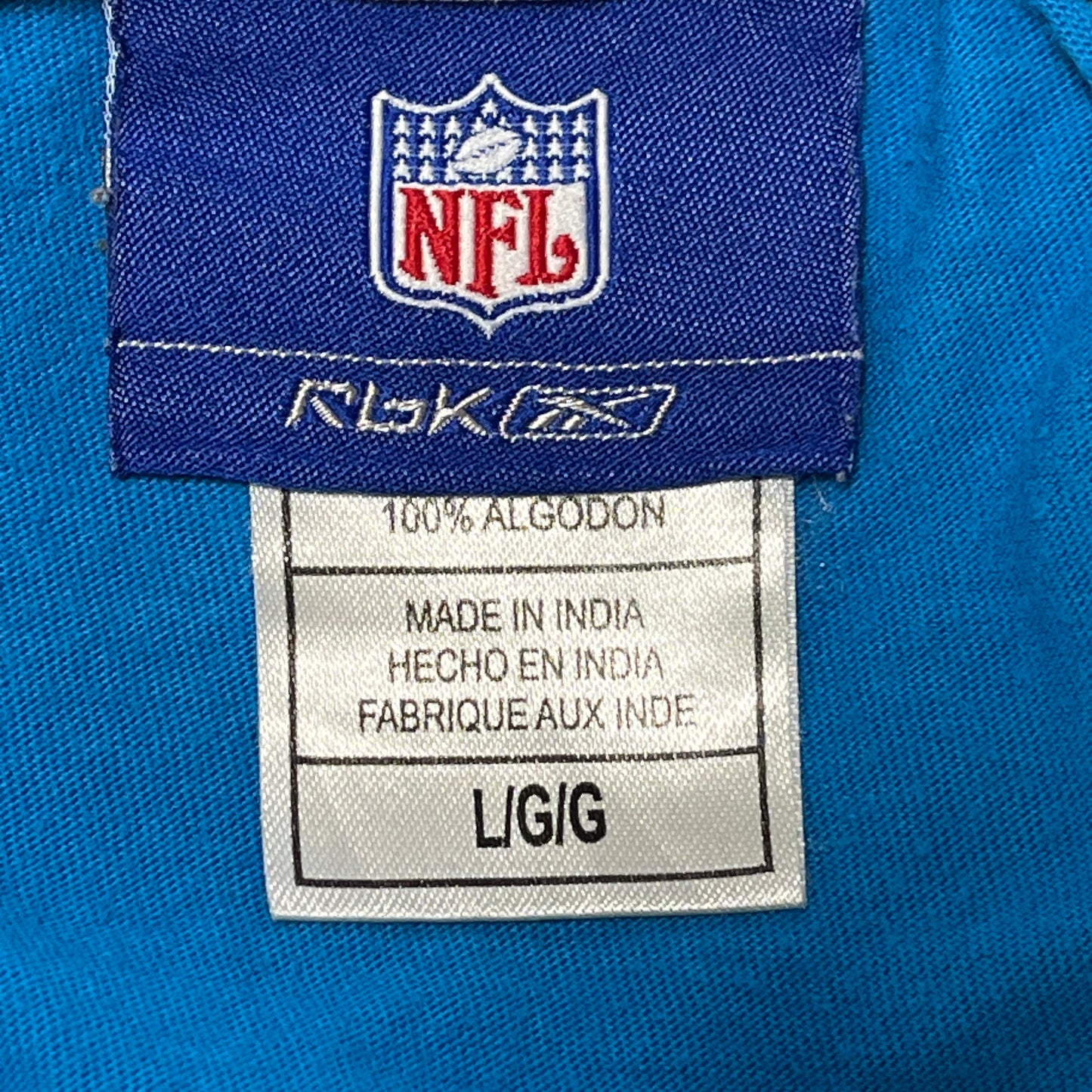 《L》 Reebok リーボック NFL レイヤード風 ロンT Tシャツ