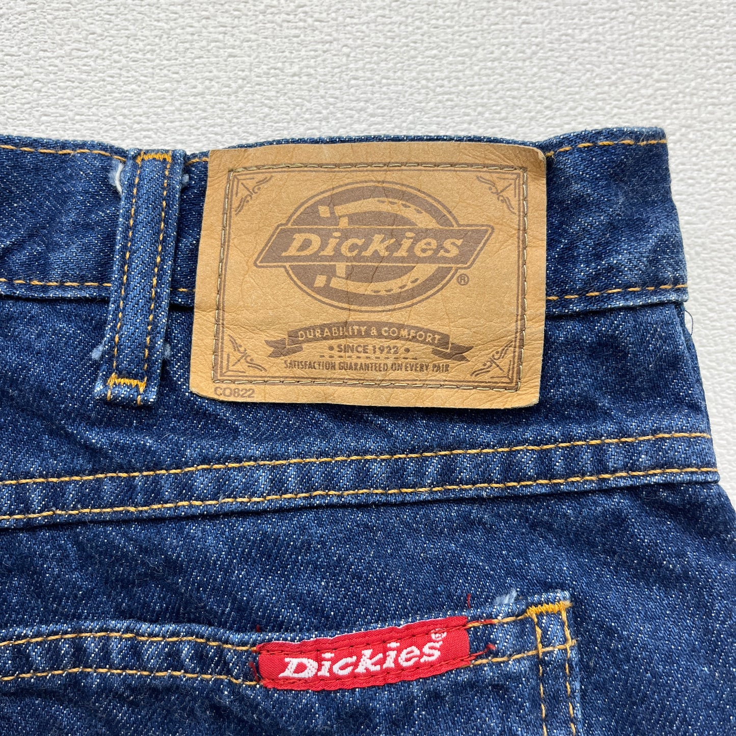 Dickies ディッキーズ 裏フリース ストレート デニムパンツ