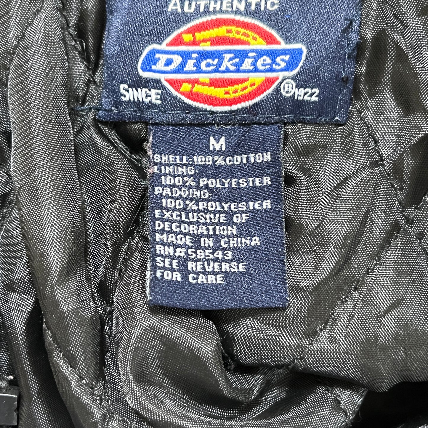 《M》Dickies ディキーズ 中綿キルティング チェックシャツ アウター