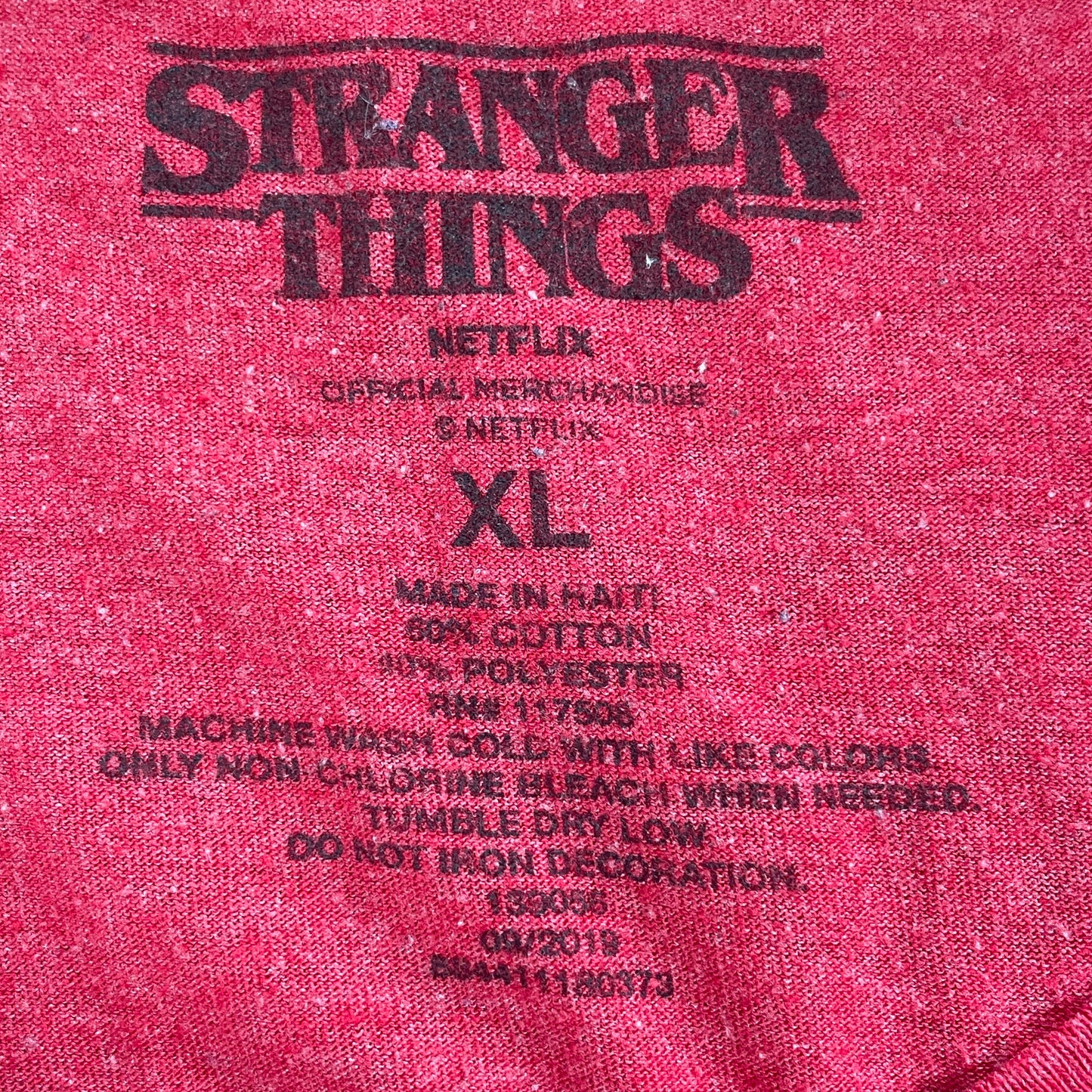 《XL》STRANGER THINGS ストレンジャーシングス Netflix Tシャツ