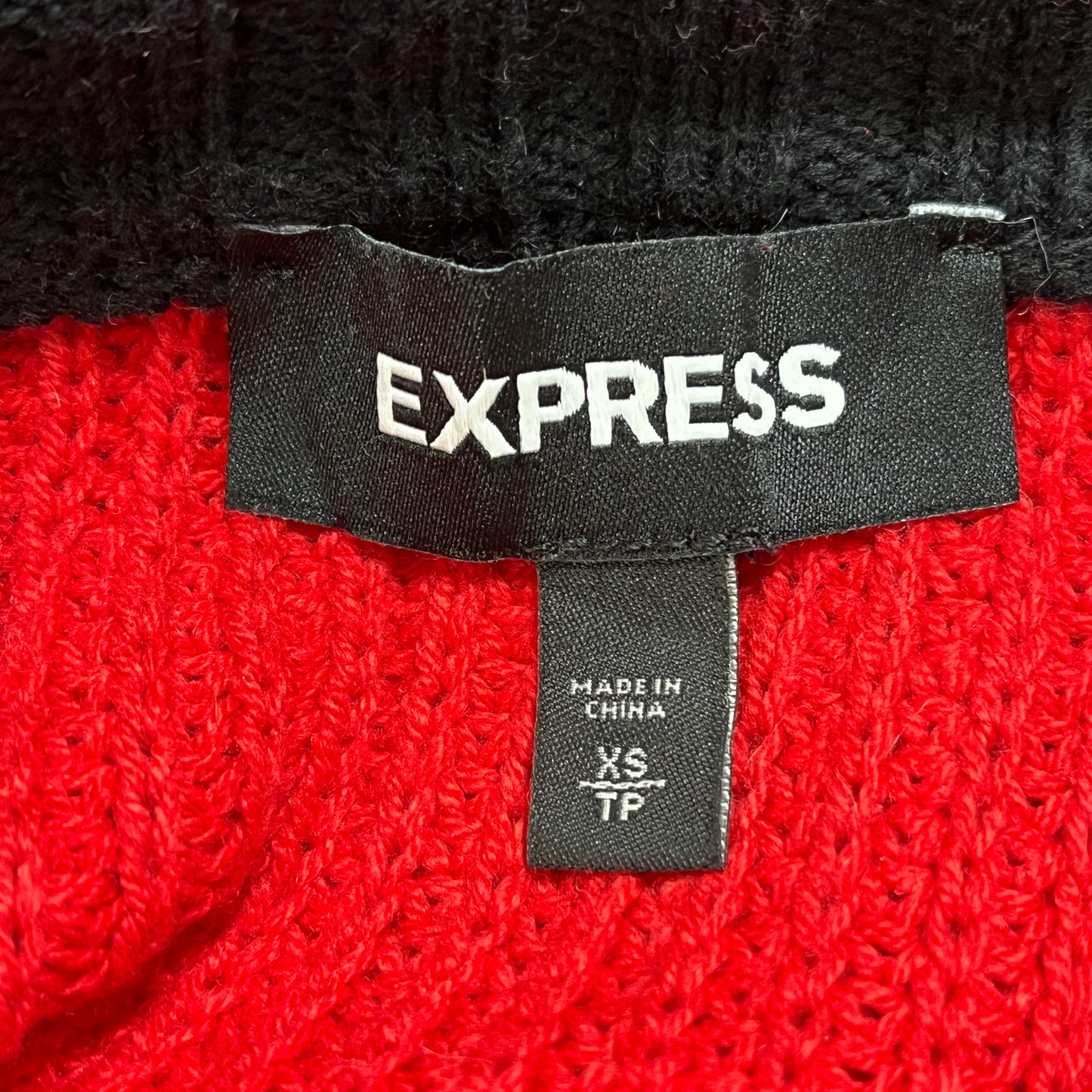 《XS》EXPRESS エクスプレス オーバーサイズ ニット セーター