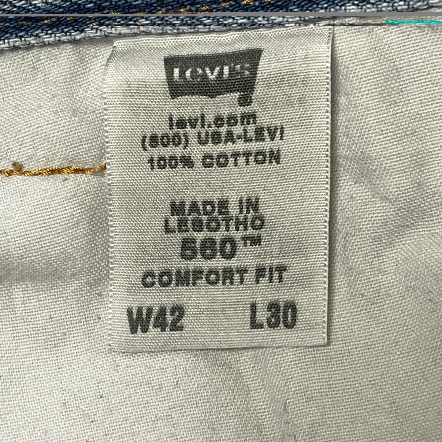 《42×30》 LEVI’S リーバイス 560 ワイド バギー COMFORT FIT デニムパンツ