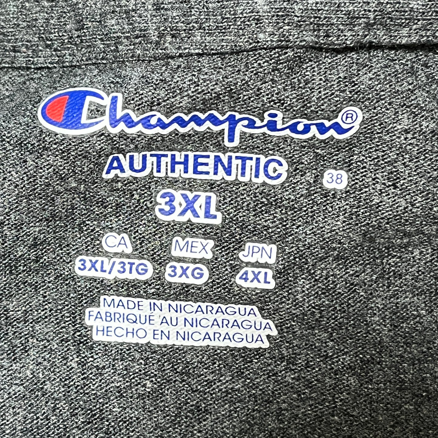 《3XL》Champion チャンピオン ロンT 長袖Tシャツ 目あり