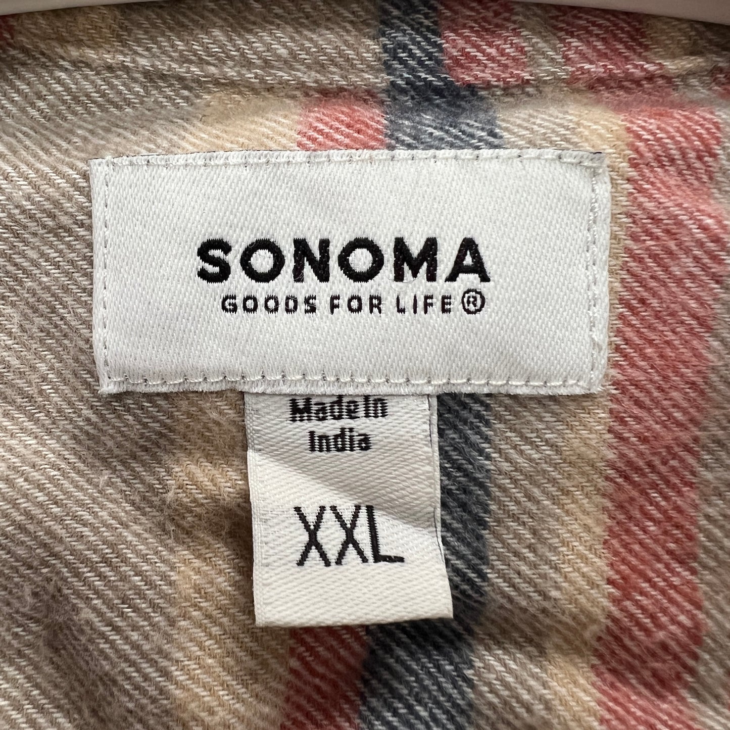 《XXL》SONOMA ソノマ ボーダー シャツ インド製