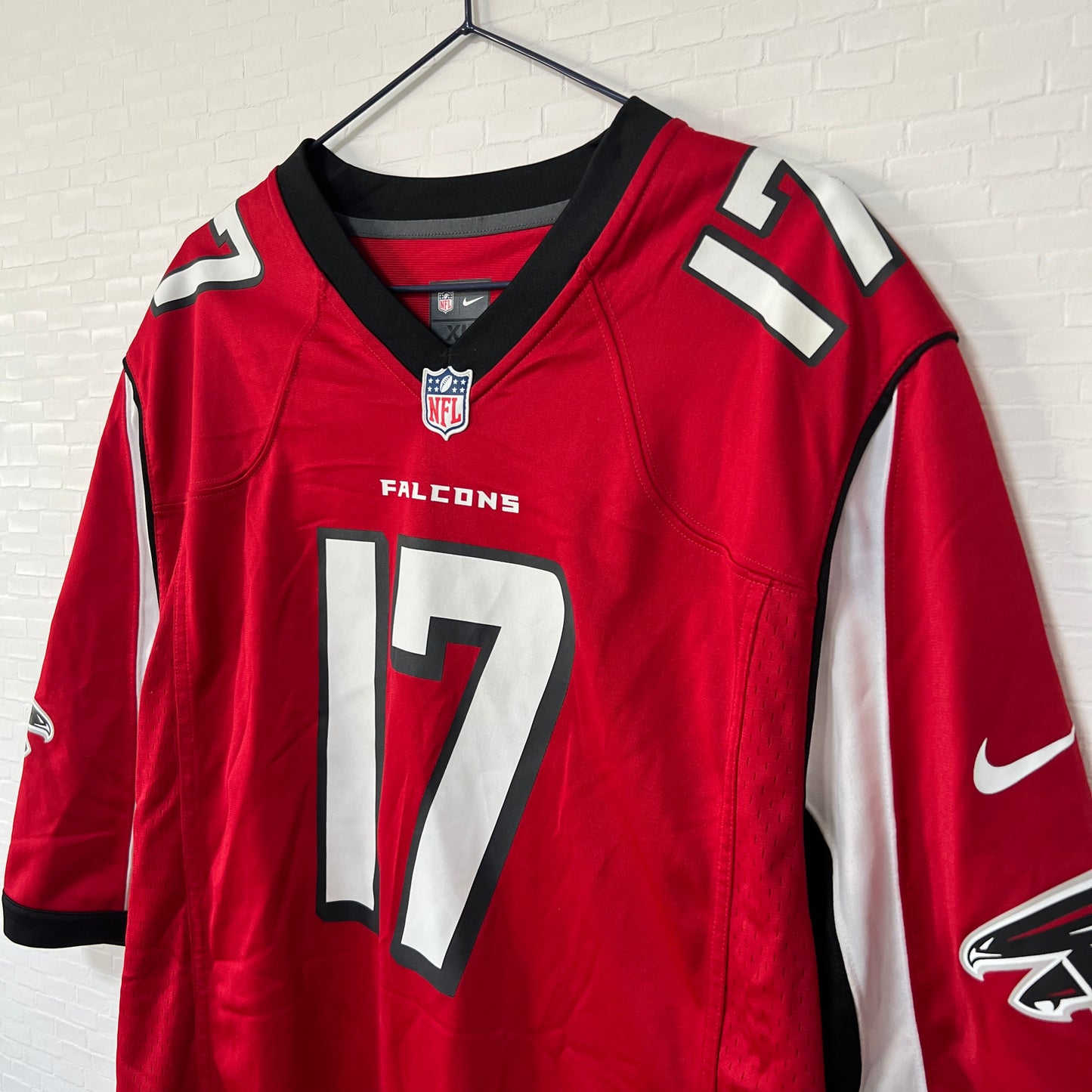 《XL》NIKE ナイキ NFL FALCONS デビンヘスター ゲームシャツ