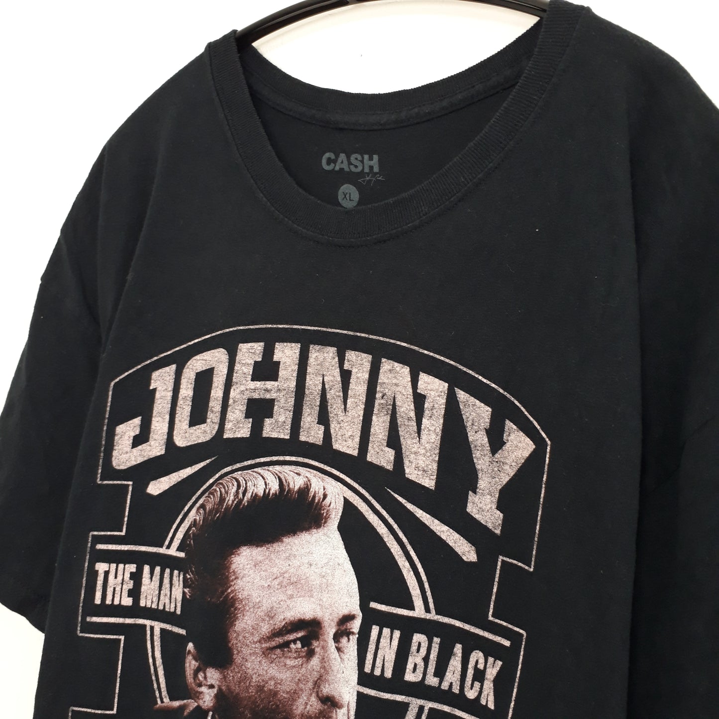 《XL》JOHNNY CASH ジョニーキャッシュ バンド Man In Black Tシャツ