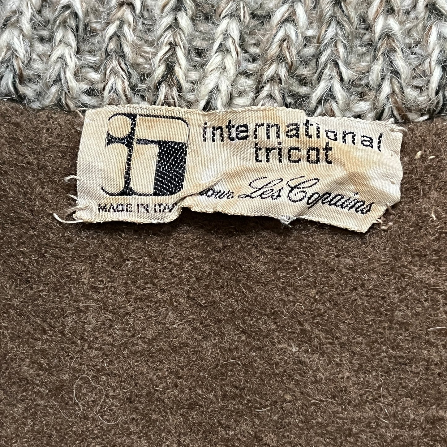 international tricot インターナショナルトリコット ヴィンテージ ニット ジャケット アウター イタリア製