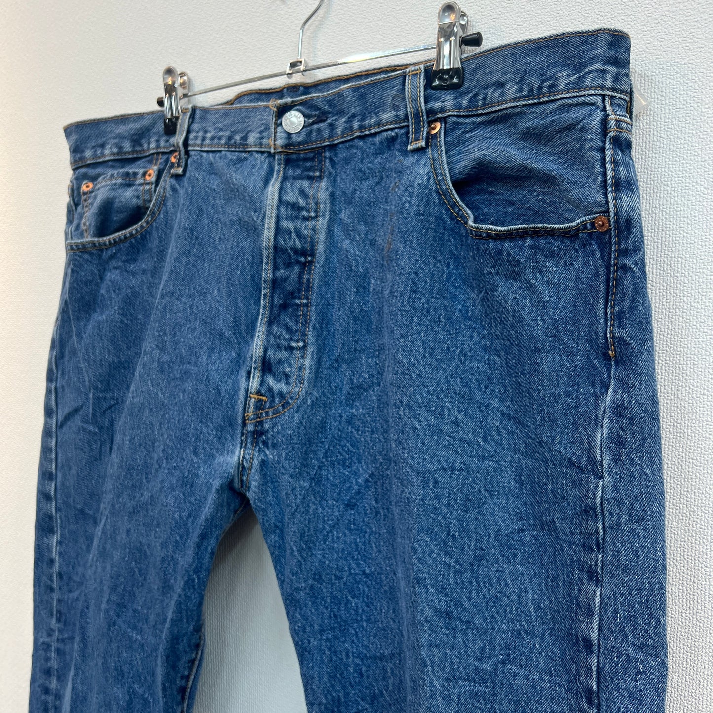 《40×30》 LEVI’S リーバイス 501 ボタンフライ テーパード デニムパンツ