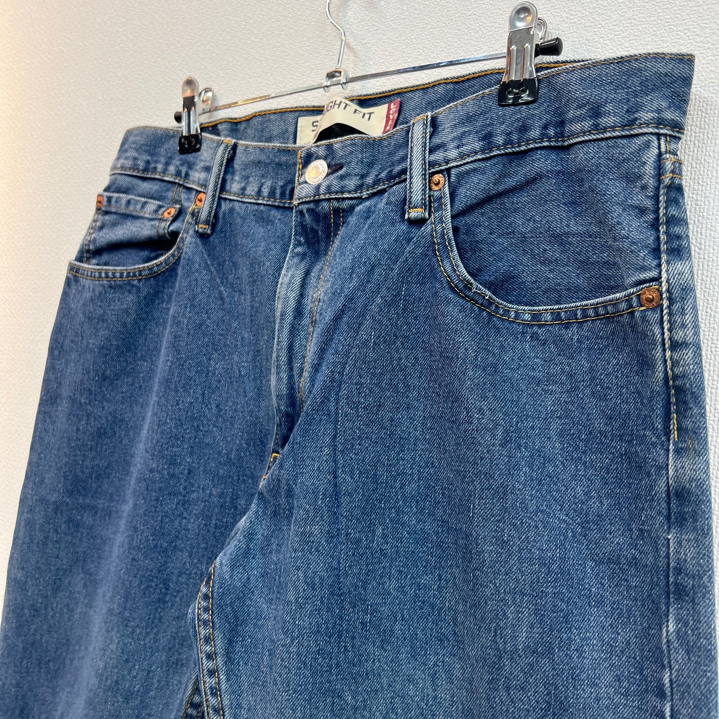 《34×32》LEVI'S リーバイス 505 ジップフライ ストレートフィット デニムパンツ