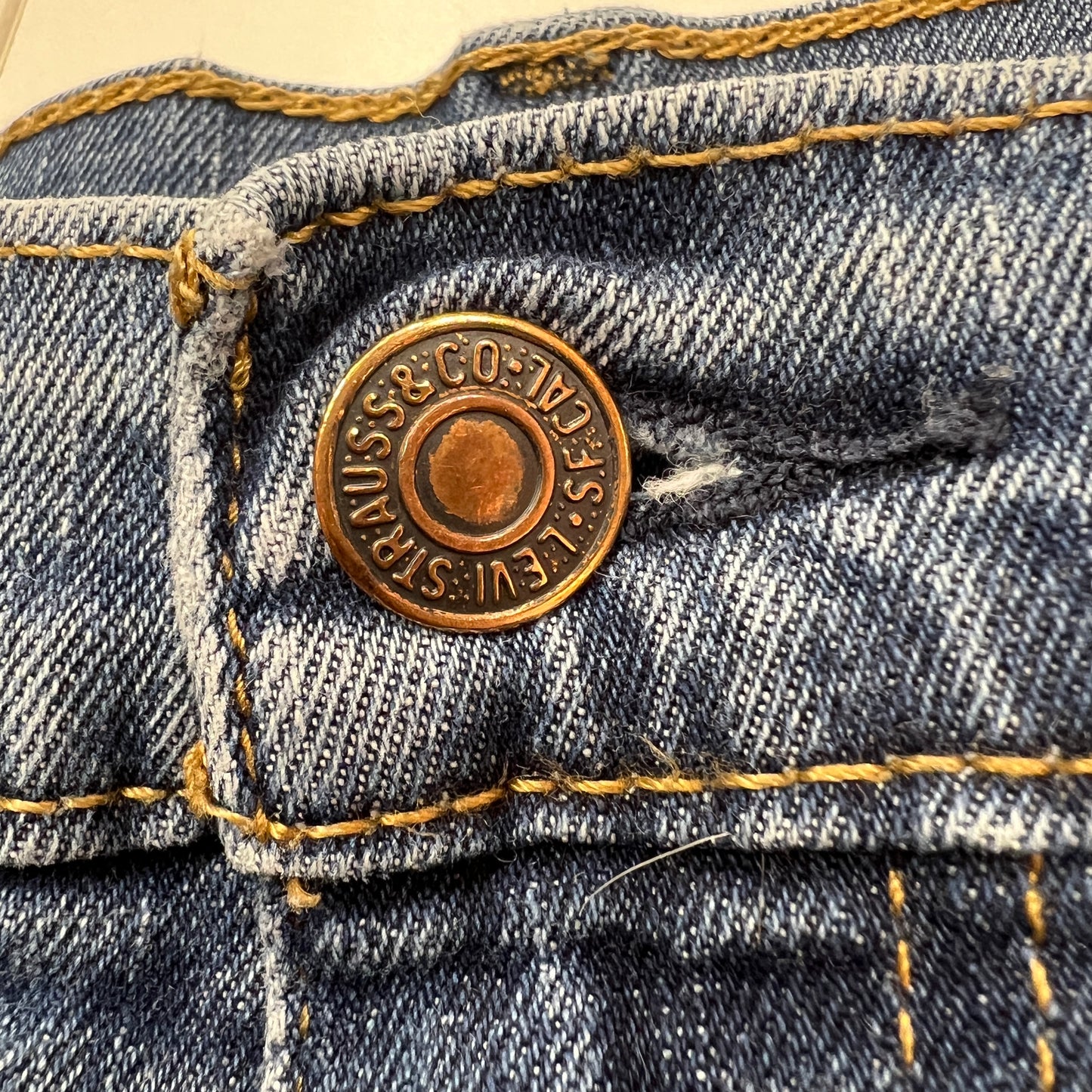 《36×32》 LEVI'S リーバイス 505 ジップフライ テーパード デニムパンツ