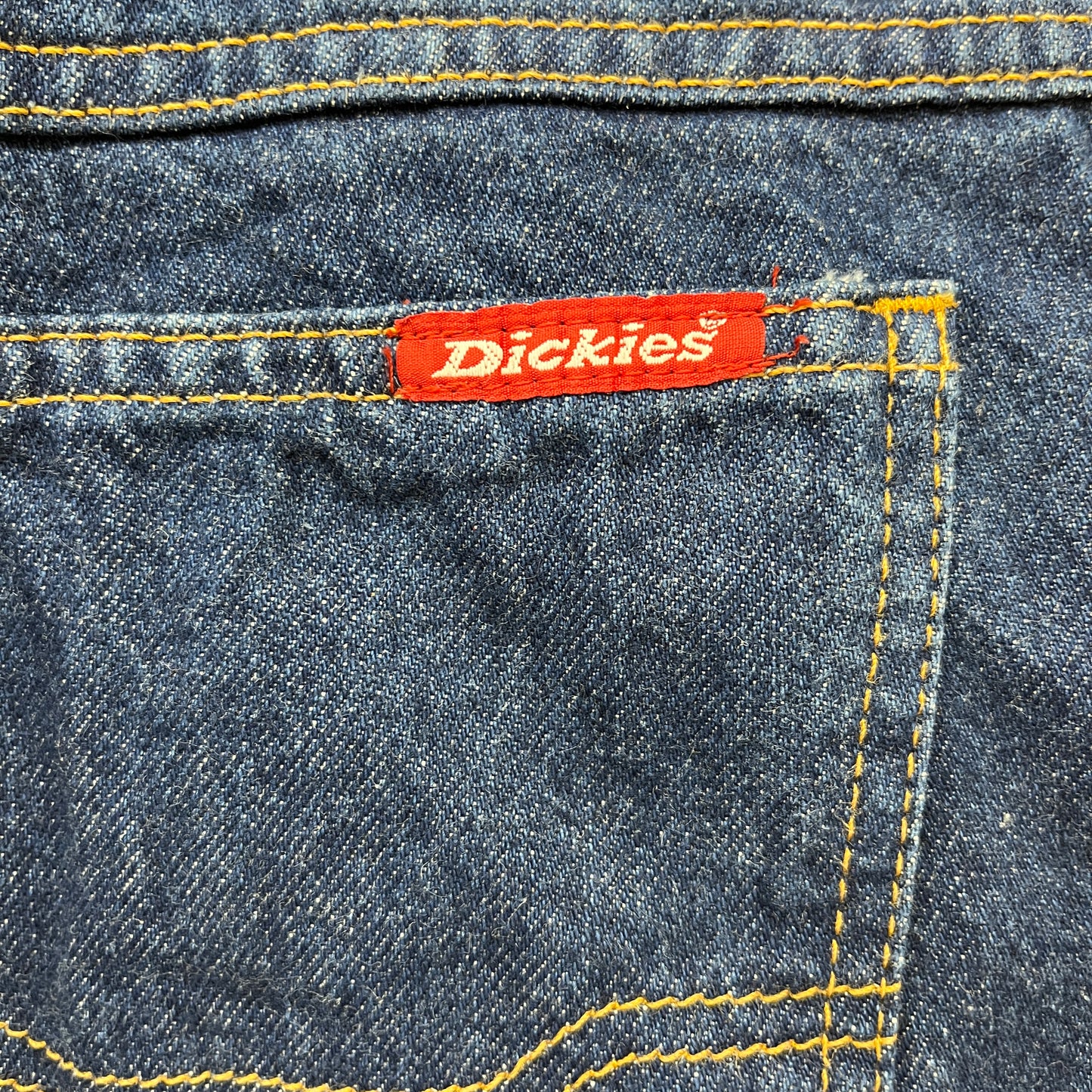 Dickies ディッキーズ 裏フリース ストレート デニムパンツ