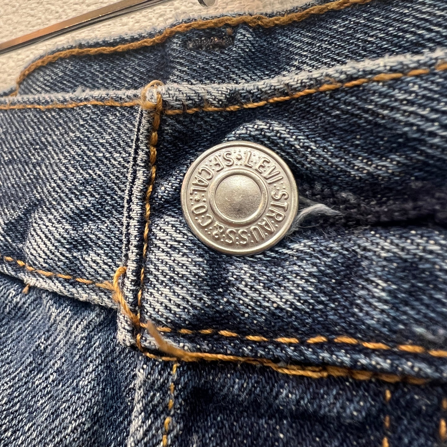 《40×30》 LEVI’S リーバイス 501 ボタンフライ テーパード デニムパンツ