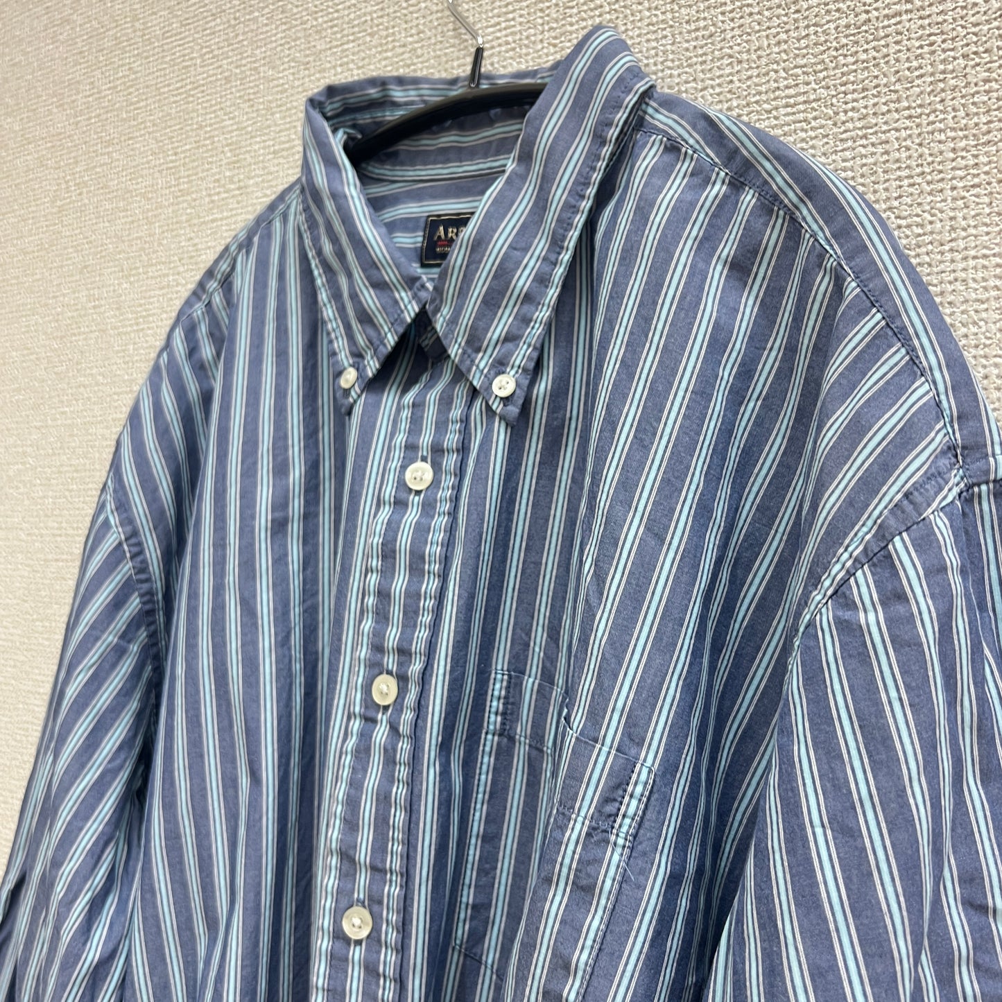 《XL》ARROW BLUE JEANS CO. アロー 長袖 ストライプシャツ