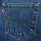 《34×32》 LEVI'S リーバイス 505 テーパード ジップフライ デニムパンツ