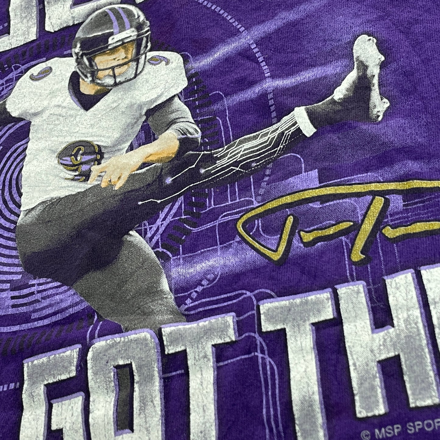 《XL》GILDAN ギルダン  Tシャツ NFL ボルティモア・レイブンズ ジャスティンタッカー