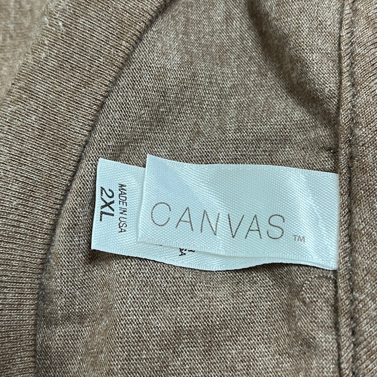 《2XL》CANVAS キャンバス レース ロンT