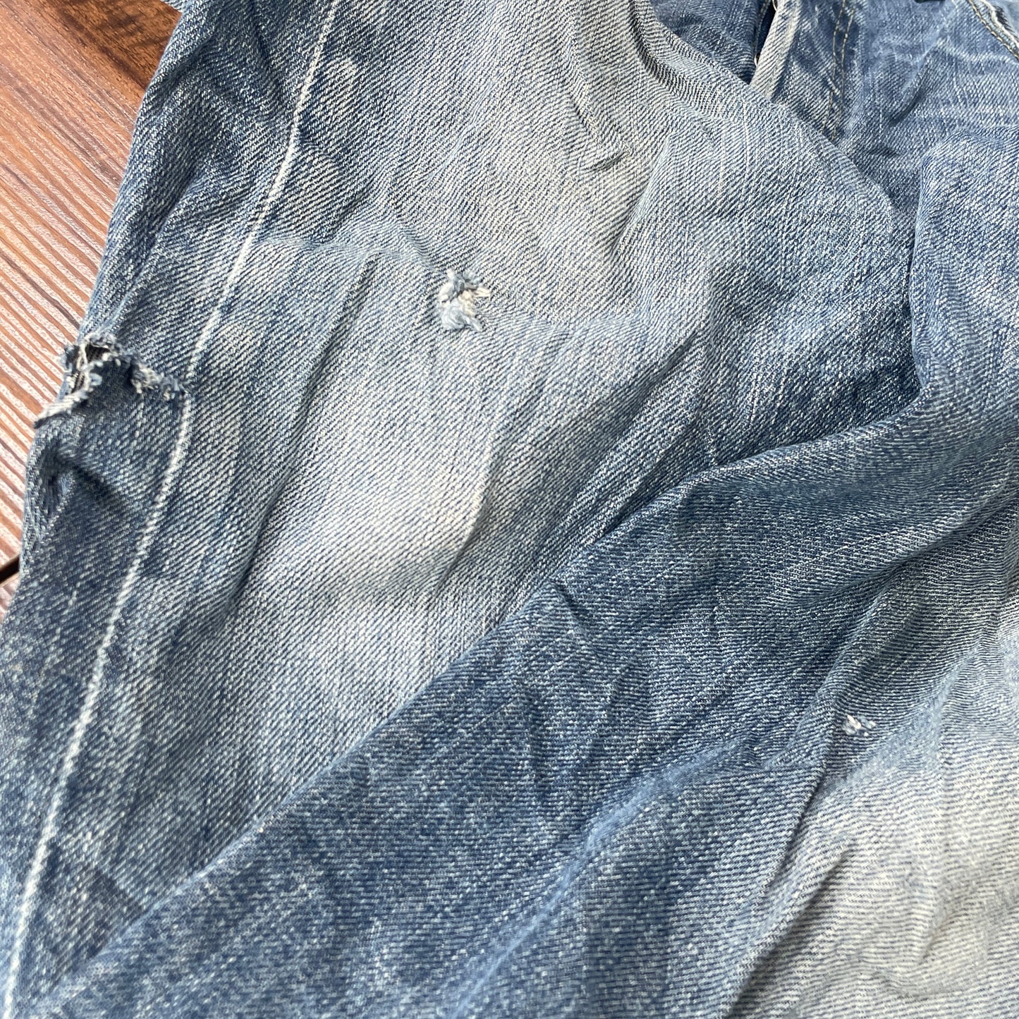 《33×32》 LEVI'S リーバイス 501 ボタンフライ ワイドパンツ デニムパンツ メキシコ製