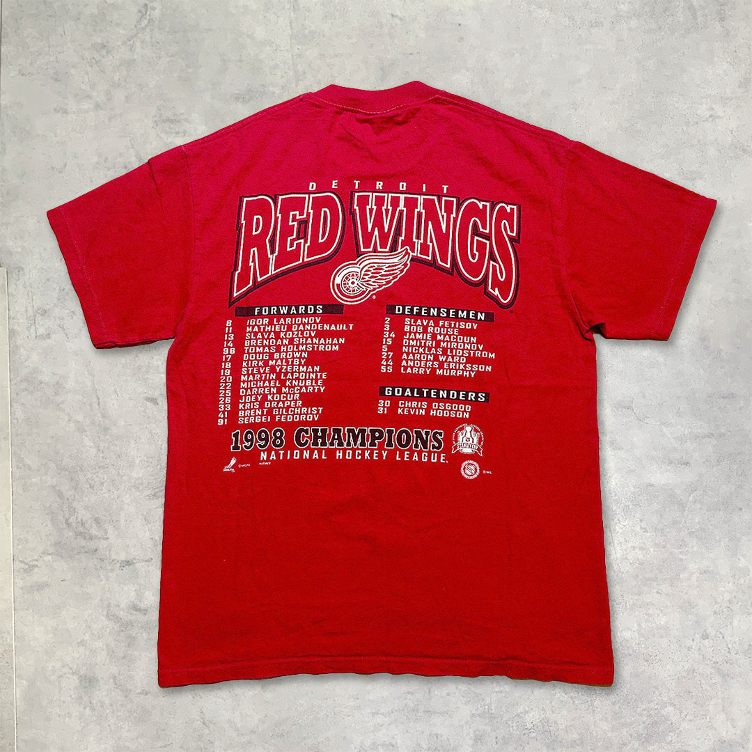 《M》Lee リー プリントTシャツ RED WINGS レッドウィング